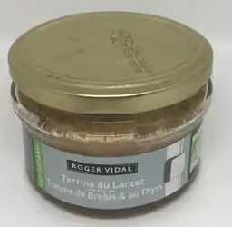 Terrine Larzac tomme brebis thym 130g .JPG